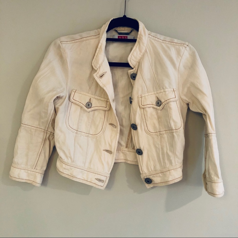 ABS by Allen Schwartz Cropped Jacket | Size 4